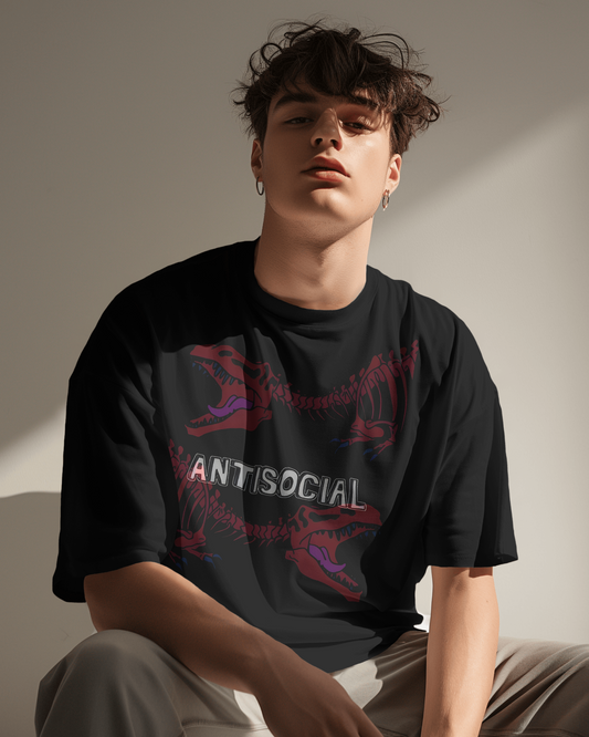 Anti-Social Oversize T-Shirt